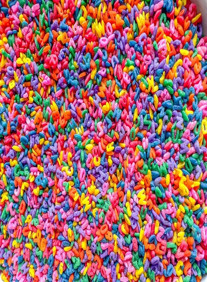 Sensory-N-Stuff Pasta Sensory Bin Filler for Sensory Table - Colored Pasta for Sensory Play (Rainbow Alphabet Pasta, 4 Cup) - Image 5